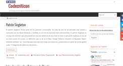 Desktop Screenshot of codecriticon.com